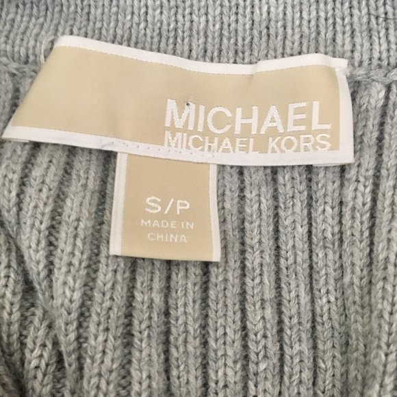 Michael Kors Women's Gray Top Size Small - Picture 5 of 6